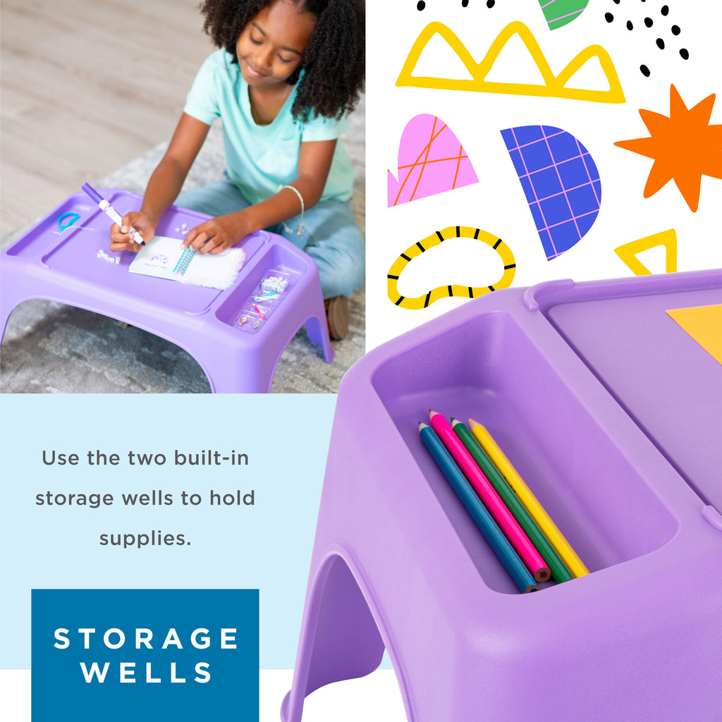 8-Pack Turtle Table® Activity Desk-Activity Table-LapGear®