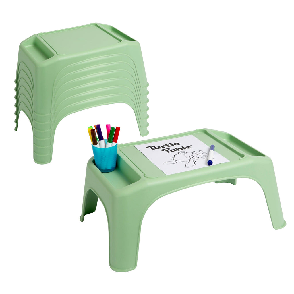 8-Pack Turtle Table® Activity Desks - Pastel-Activity Table-LapGear®