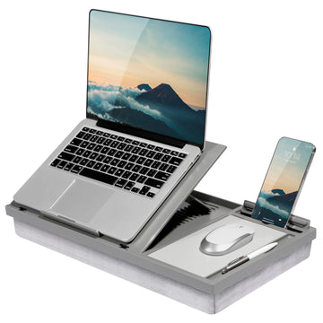 Ergo Pro Lap Desk, Gray - LapGear®