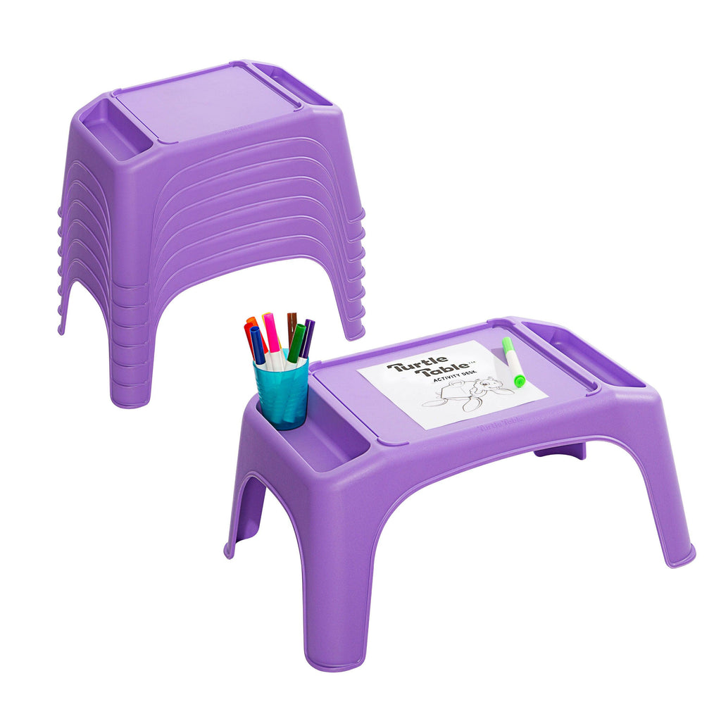 8-Pack Turtle Table® Activity Desk - LapGear®