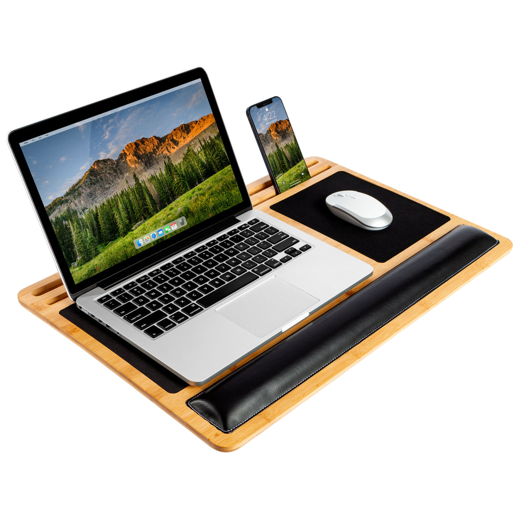 Bamboo Pro Lap Board, Natural-Lap Desks-LapGear®