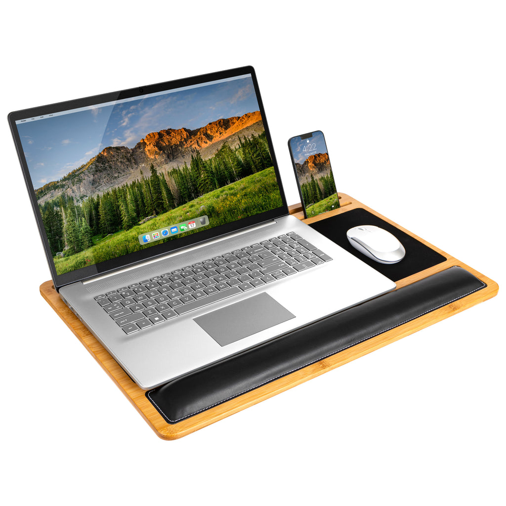 Bamboo Pro Lap Board, Natural-Lap Desks-LapGear®