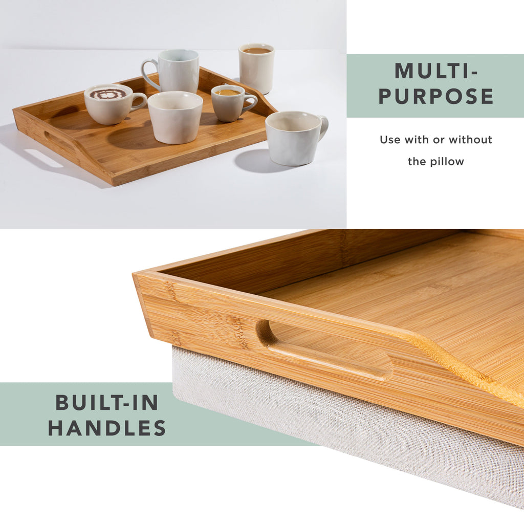 Bamboo Tray Basket Set 2