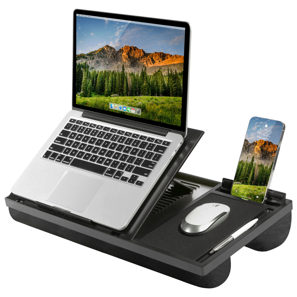 Ergo Pro Lap Desk, Black-Lap Desks-LapGear®