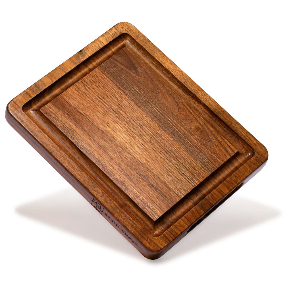 Rossie Home® Black Walnut Wood Reversible Cutting Boards-Cutting Board-LapGear®