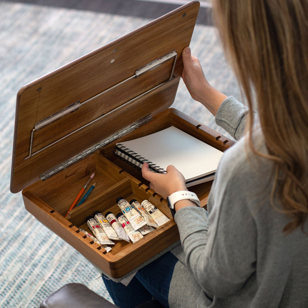 Rossie Home® Easel Lap Desks with Storage-Lap Desks-LapGear®