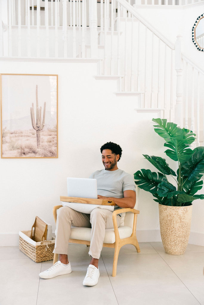 Rossie Home® Set of 2 Lap Trays with Basket-Lap Desks-LapGear®