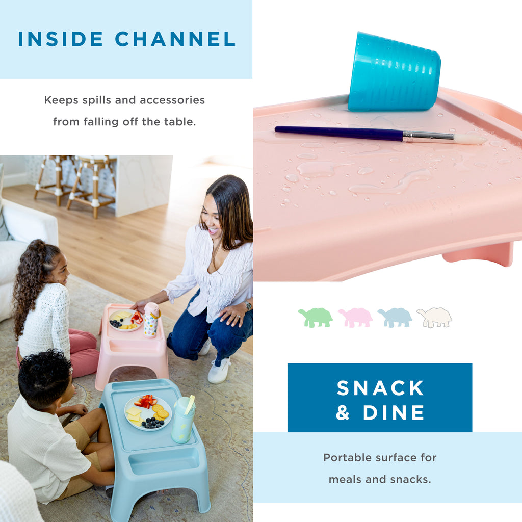Turtle Table® Activity Desk Pastel - Single-Lap Desks-LapGear®