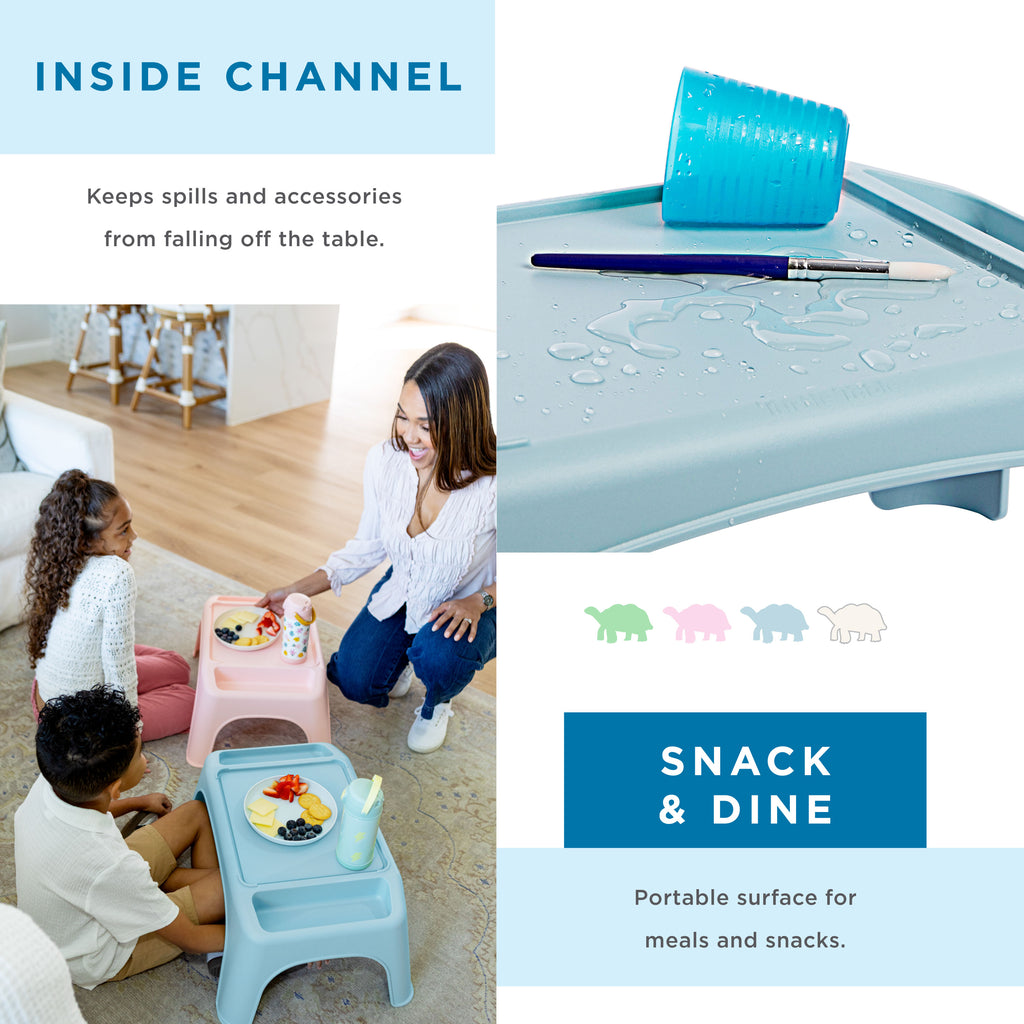 Turtle Table® Activity Desk Pastel - Single-Lap Desks-LapGear®