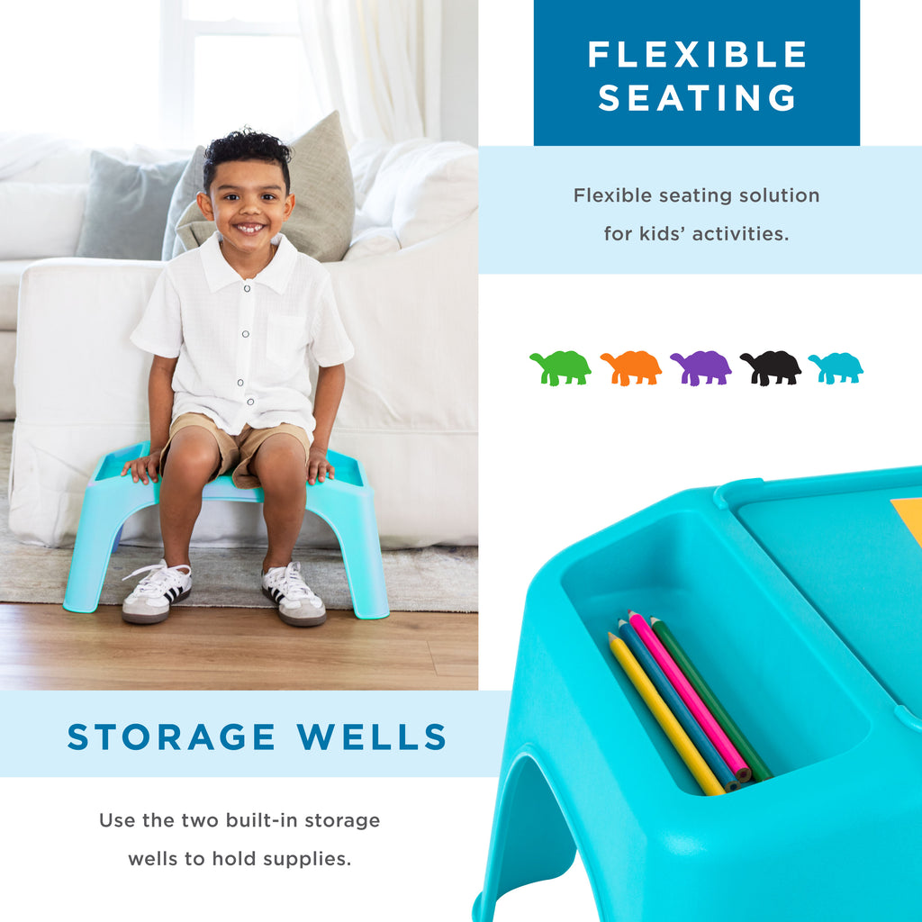 Turtle Table® Activity Desk - Single-Lap Desks-LapGear®