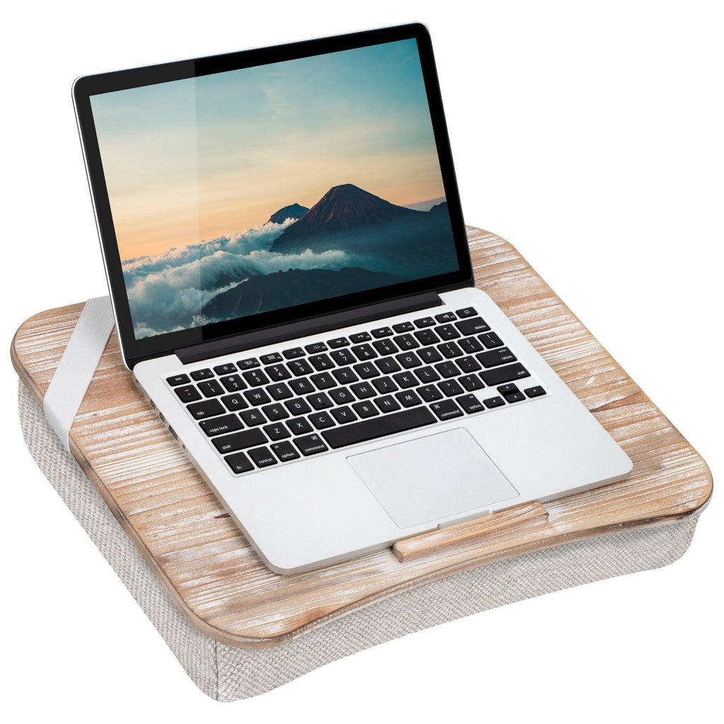 Heritage Lap Desk, White Wash-Lap Desks-LapGear®